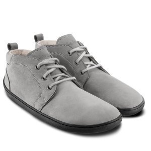 Ботинки Barefoot Be Lenka Icon серая галька