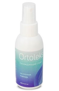 Охлаждающий спрей Ortoleks (Ортолекс), 100 мл